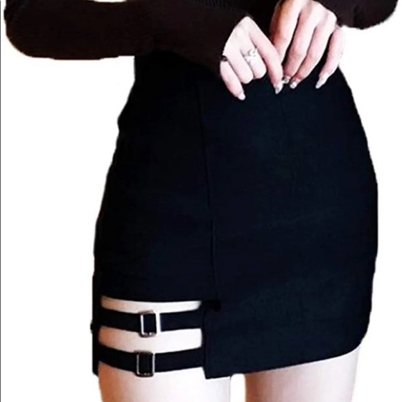 Killstar Dresses & Skirts - Goth Skirt with buckles